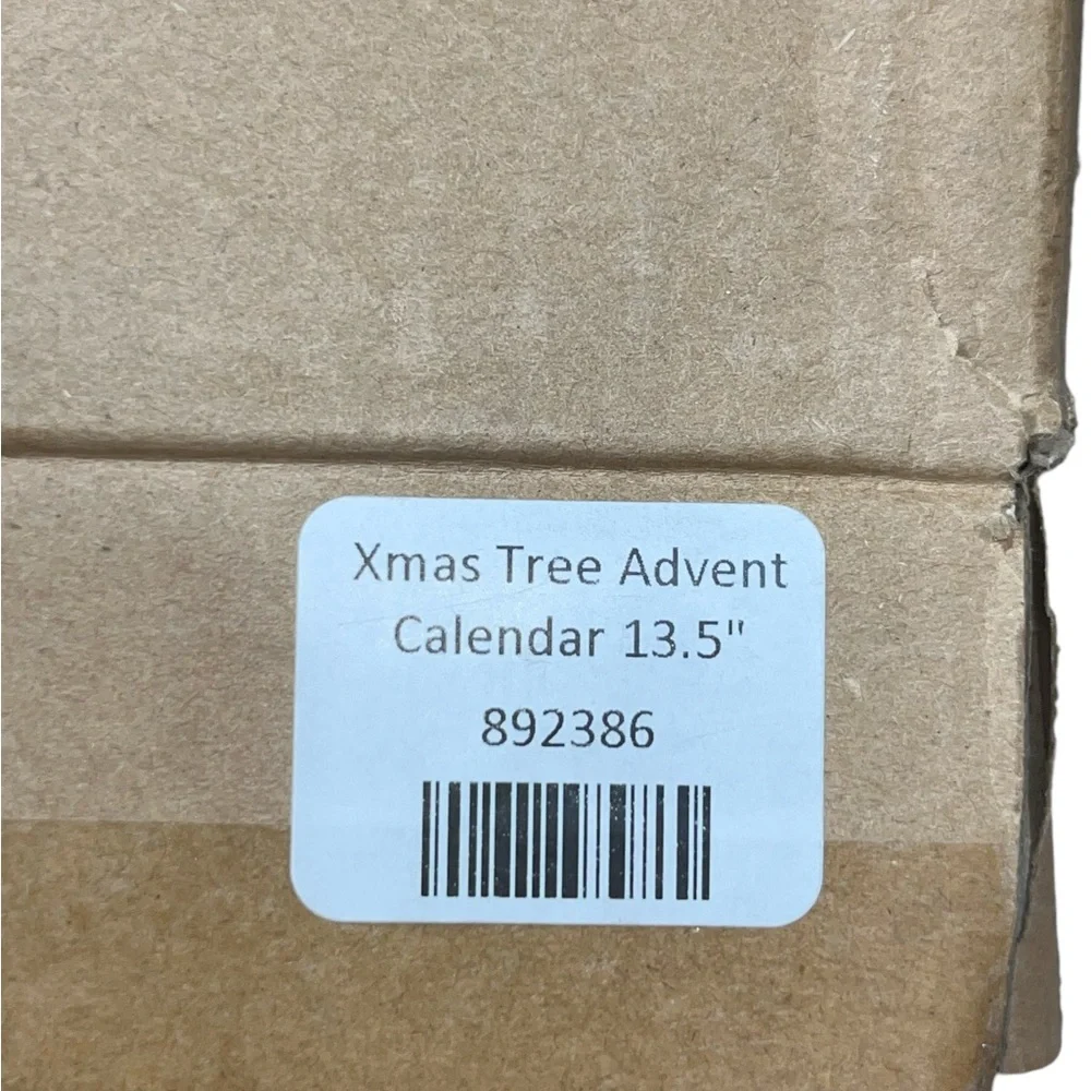 Battery Operated LED Christmas Tree Advent Calendar 13.5 Inch D4035 Kurt S Adler - Picture 11 of 12